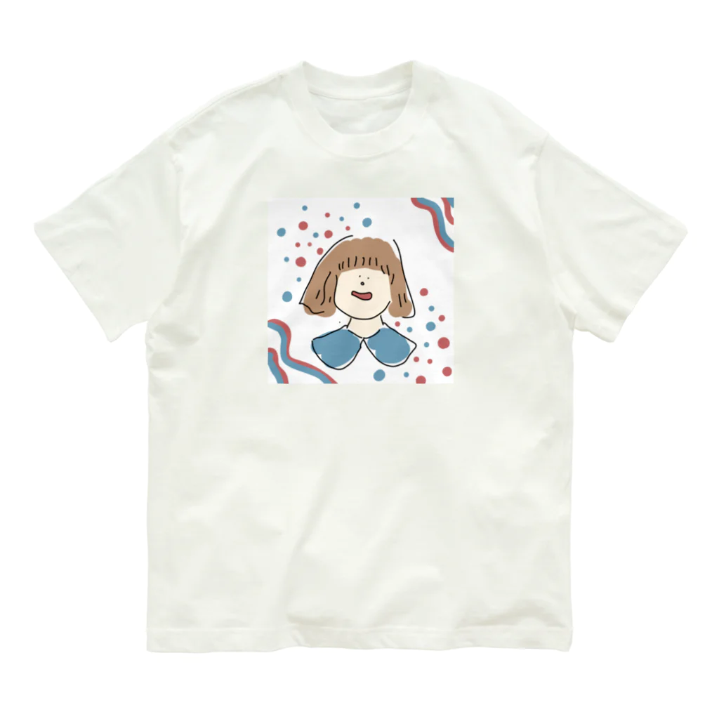 タマ屋のらくがきちゃん Organic Cotton T-Shirt