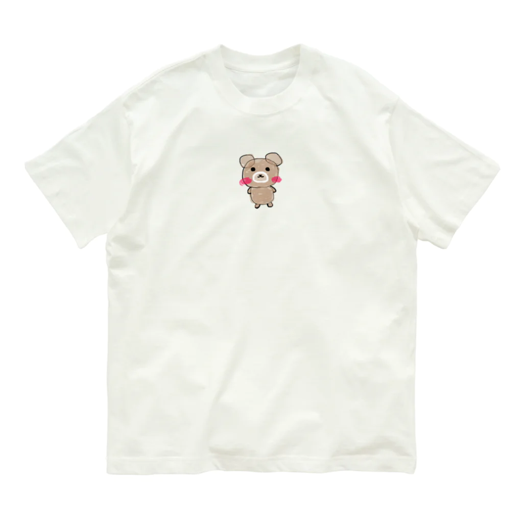 あかんshopのくーまん オーガニックコットンTシャツ