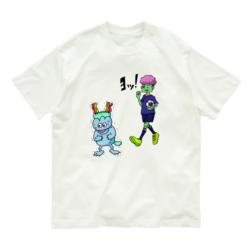 kanachandraのヨッ！ Organic Cotton T-Shirt