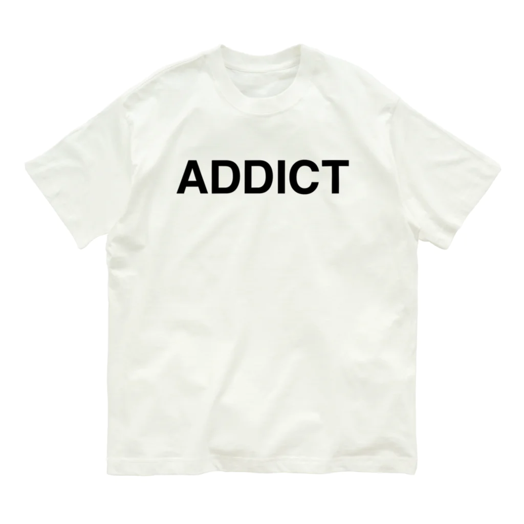 TOKYO LOGOSHOP 東京ロゴショップのADDICT-アディクト- オーガニックコットンTシャツ