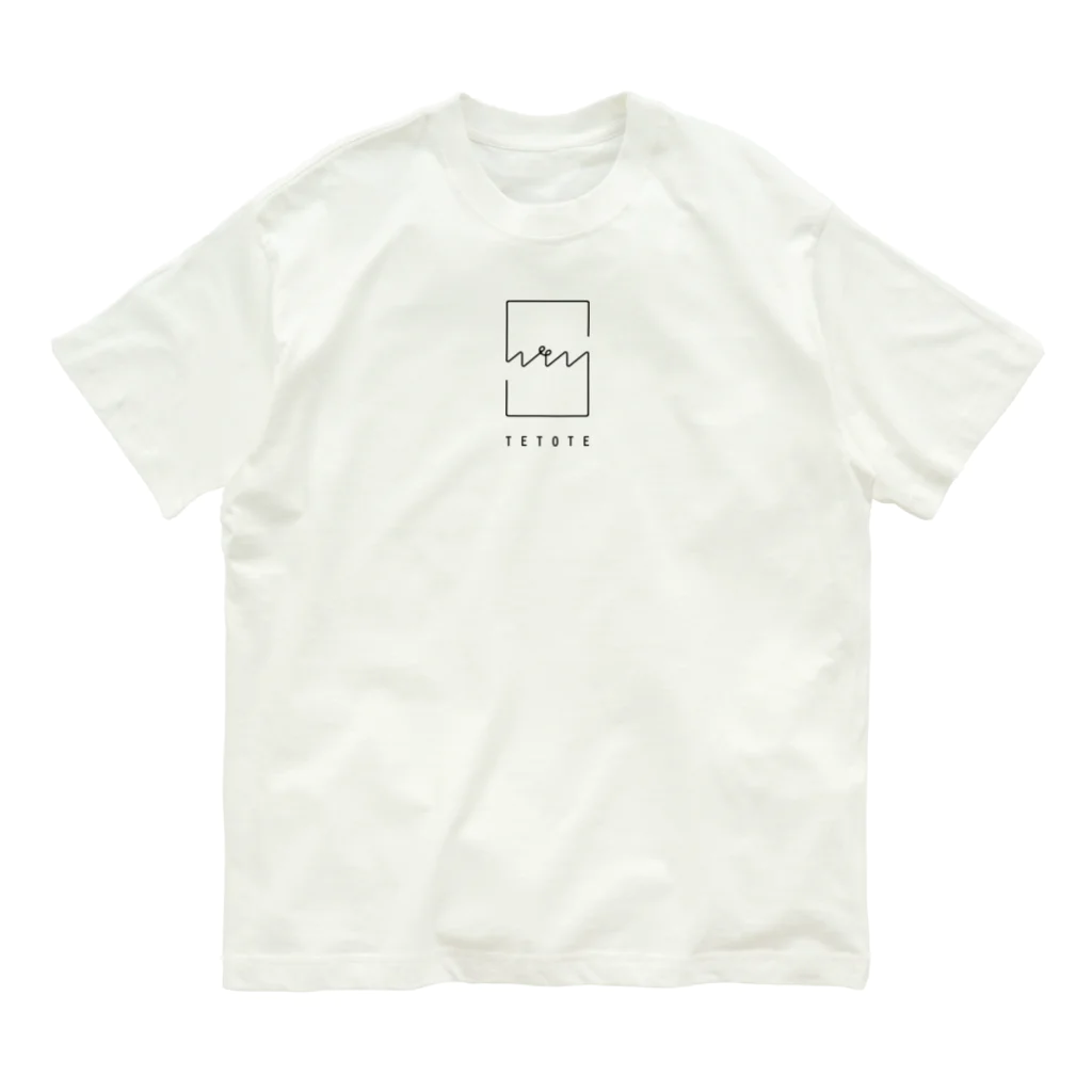 TETOTEのtetote オーガニックコットンTシャツ