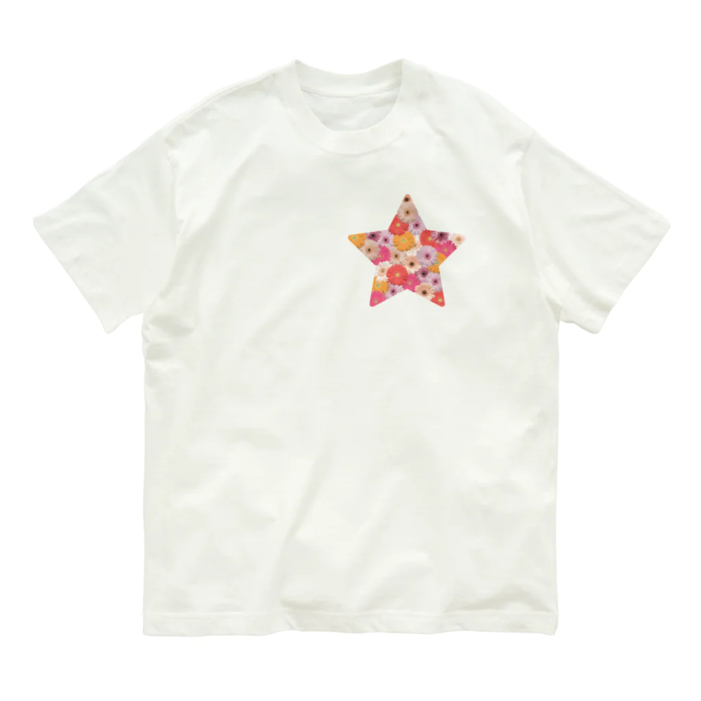 WINDOWの星ベラ オーガニックコットンTシャツ