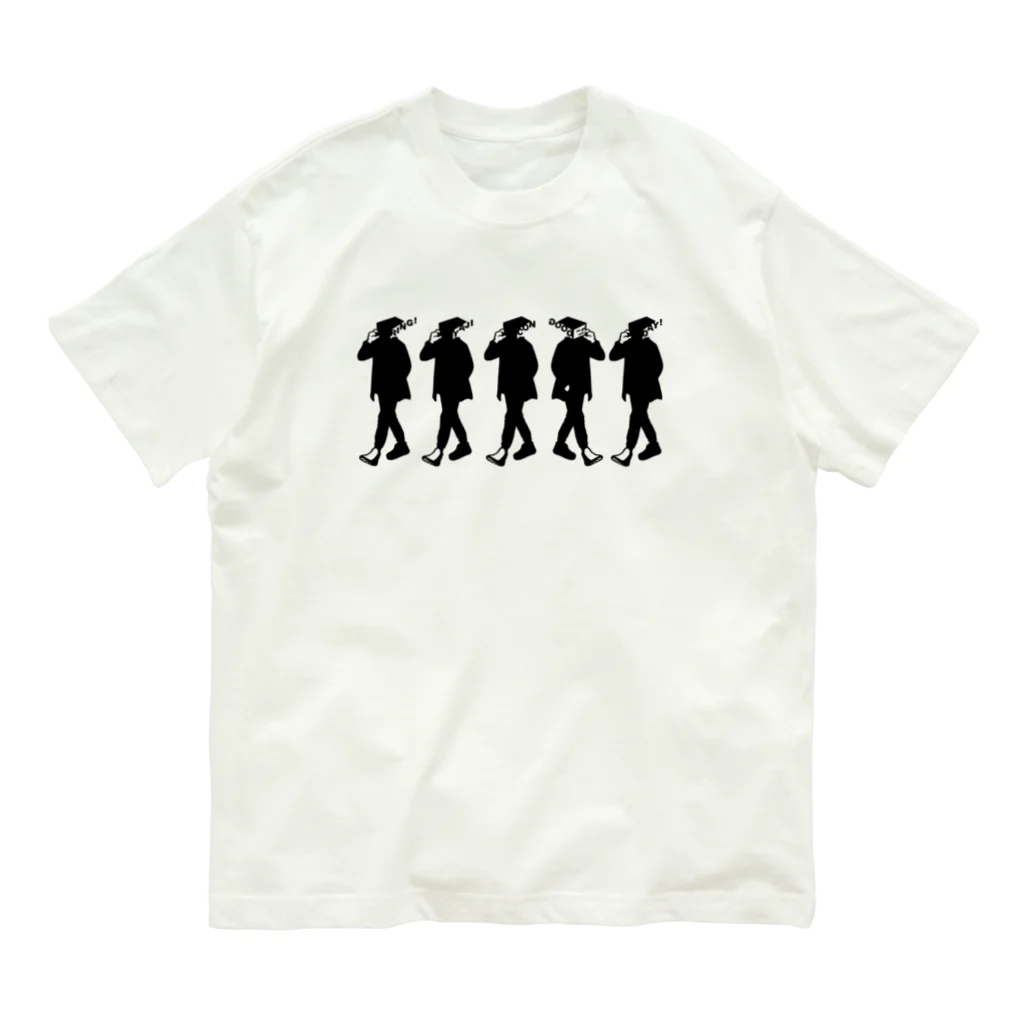 yajicongoodayのLots of Ring!Ring! Organic Cotton T-Shirt