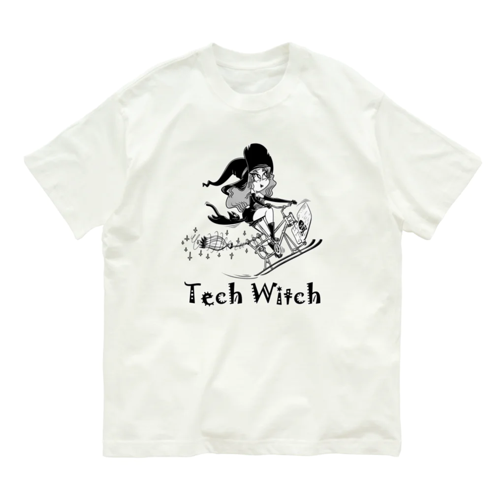 nidan-illustrationの“Tech Witch” Organic Cotton T-Shirt