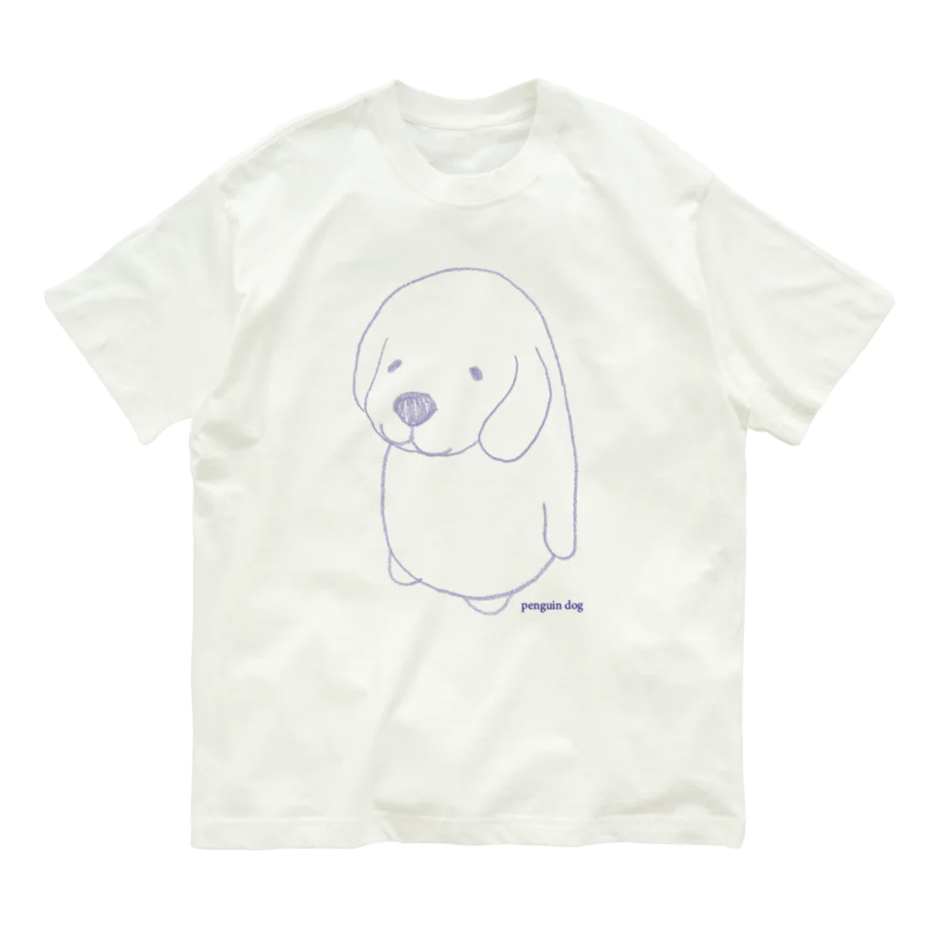 imのペンギン犬 オーガニックコットンTシャツ