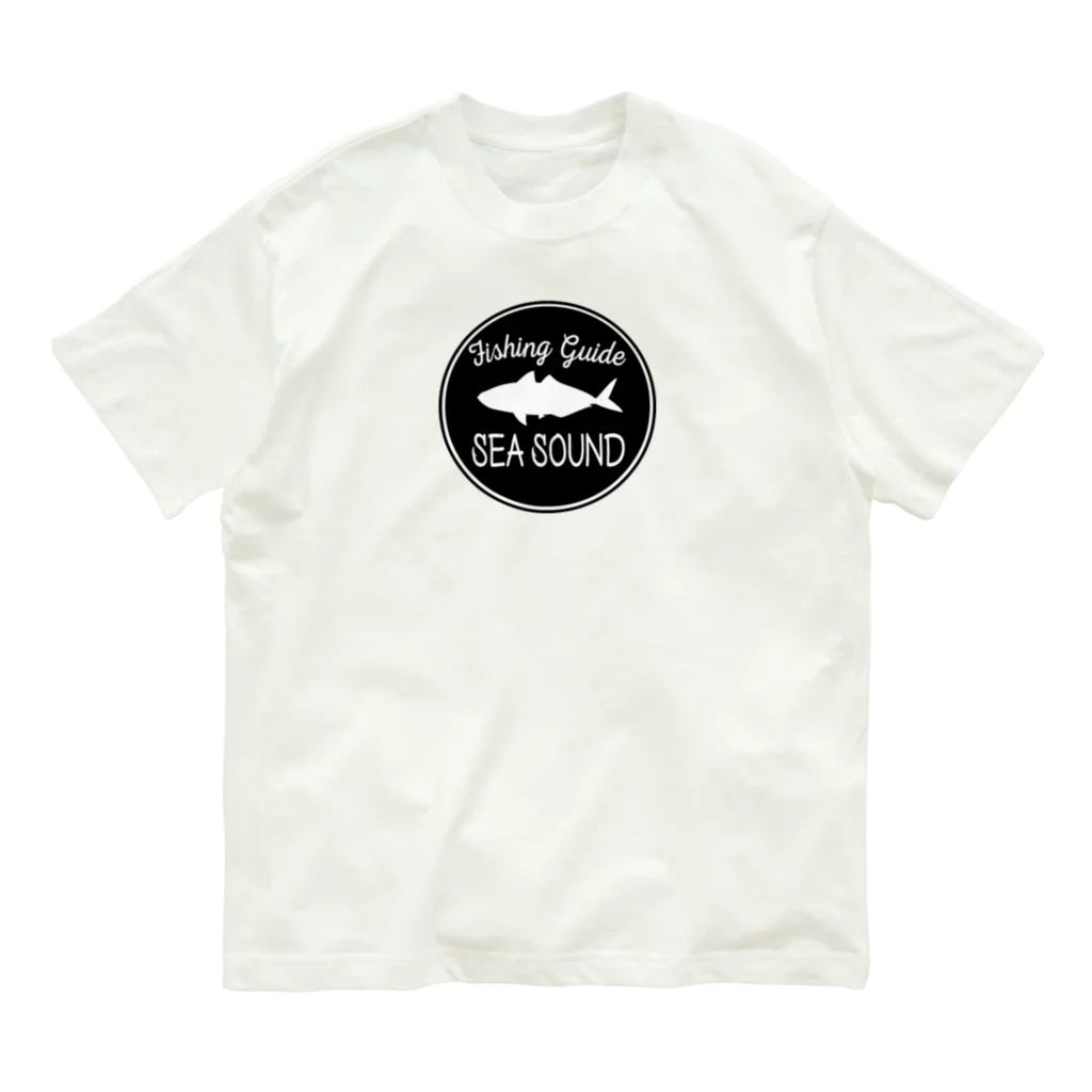 sea-soundの境港遊漁船公式SEASOUNDグッズ(アジバージョン） Organic Cotton T-Shirt