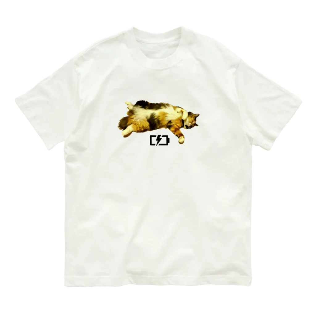 CAT CROWNのキャンディの開き Organic Cotton T-Shirt