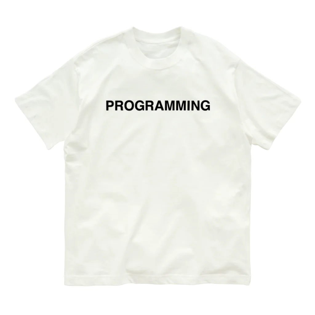 TOKYO LOGOSHOP 東京ロゴショップのPROGRAMMING-プログラミング- オーガニックコットンTシャツ