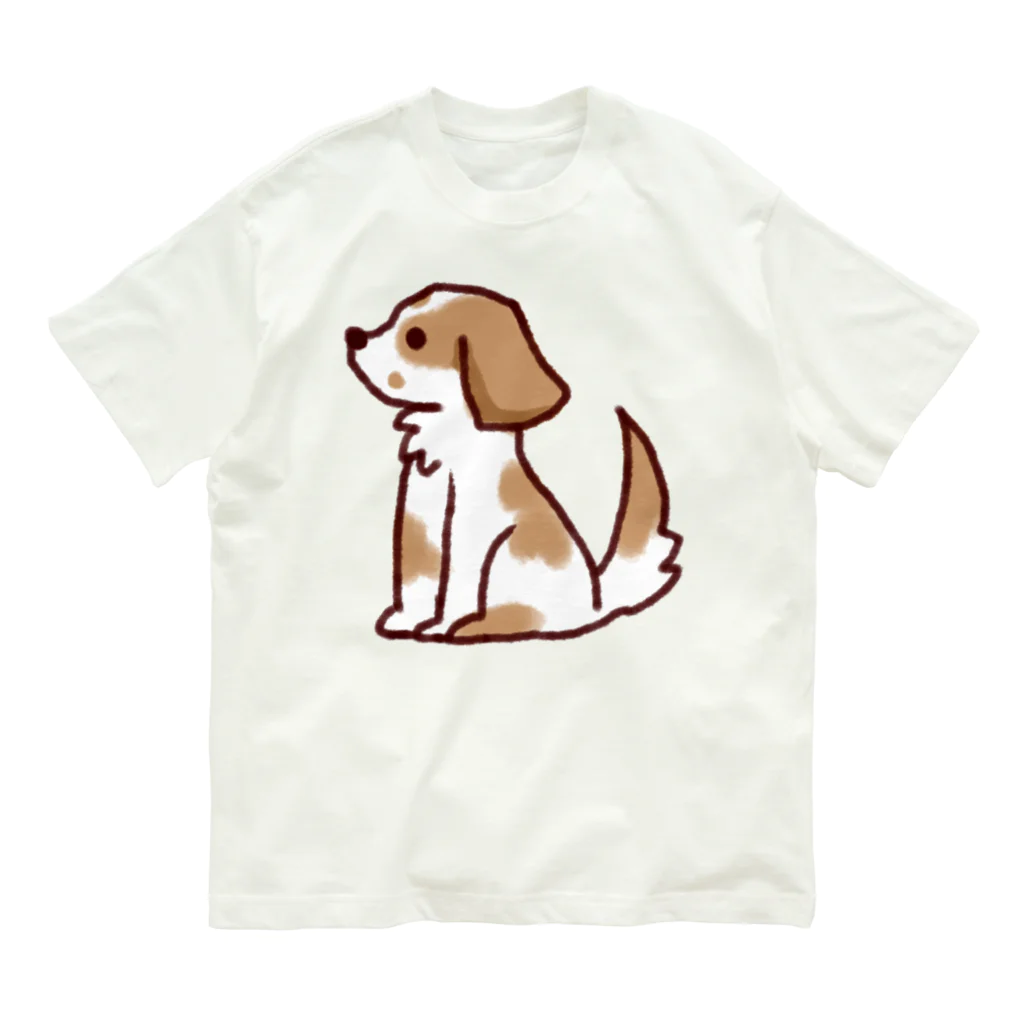 キャバリアわんこのキャバリアわんこ(ブレンハイム) Organic Cotton T-Shirt