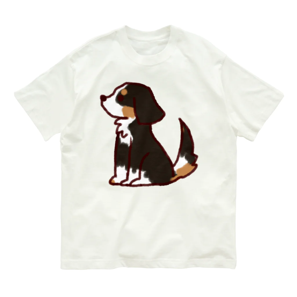 キャバリアわんこのキャバリアわんこ(トライカラー) Organic Cotton T-Shirt