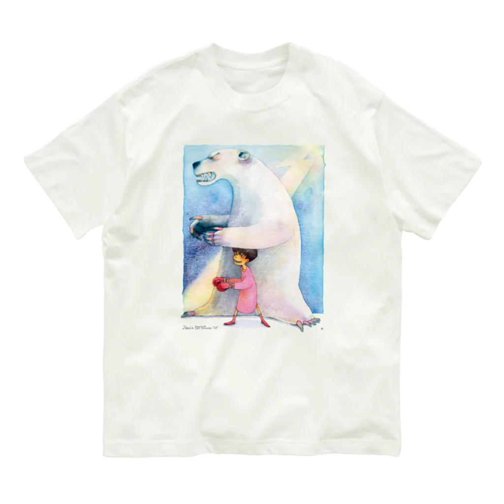 designfolioの大村せつAlaska_01 Organic Cotton T-Shirt