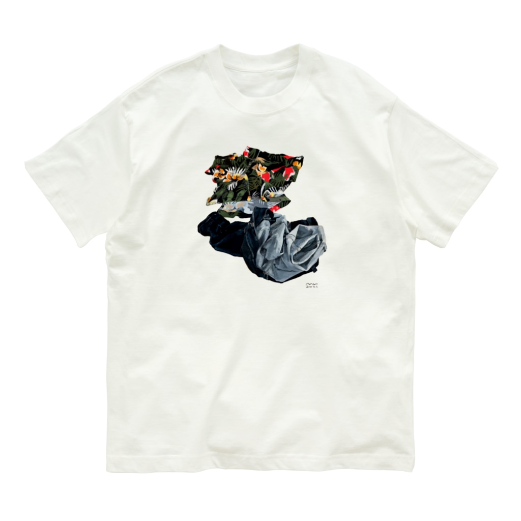 にくまん子の殻 Organic Cotton T-Shirt