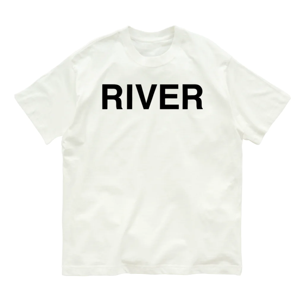 TOKYO LOGOSHOP 東京ロゴショップのRIVER-リバー- Organic Cotton T-Shirt