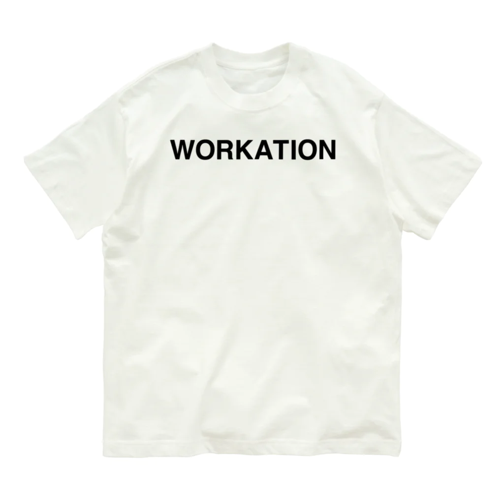 TOKYO LOGOSHOP 東京ロゴショップのWORKATION-ワーケーション- Organic Cotton T-Shirt