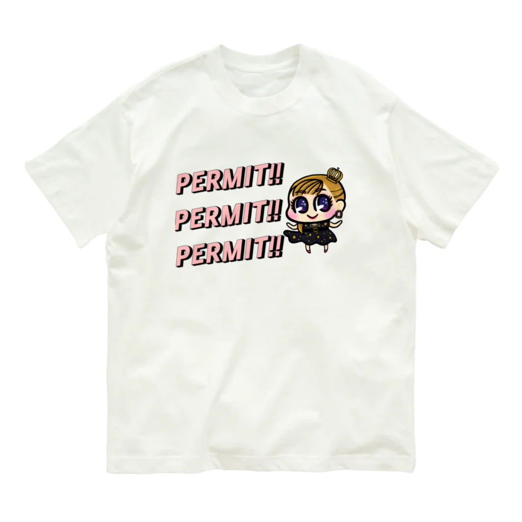 Heart to Heartのpermit!! Organic Cotton T-Shirt