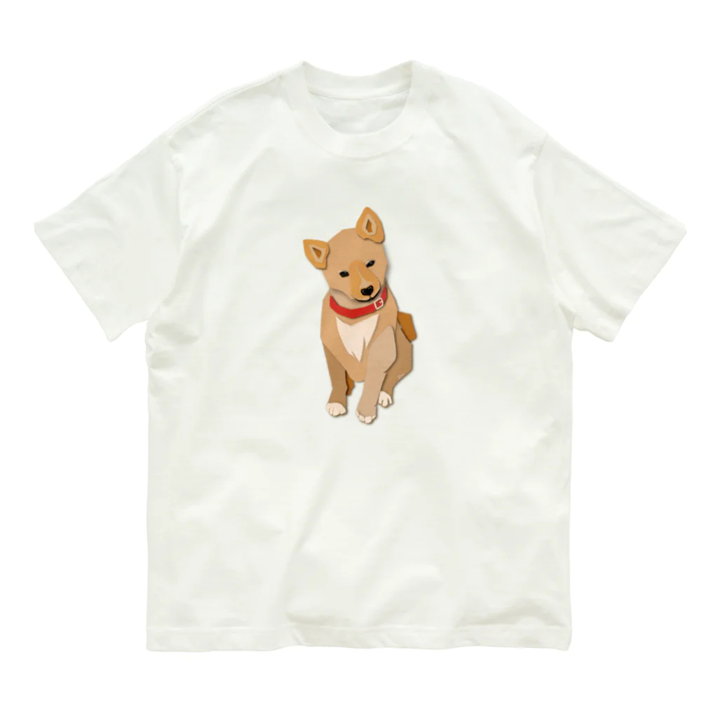 KoRoMuGiの小首をかしげるこむぎちゃん Organic Cotton T-Shirt