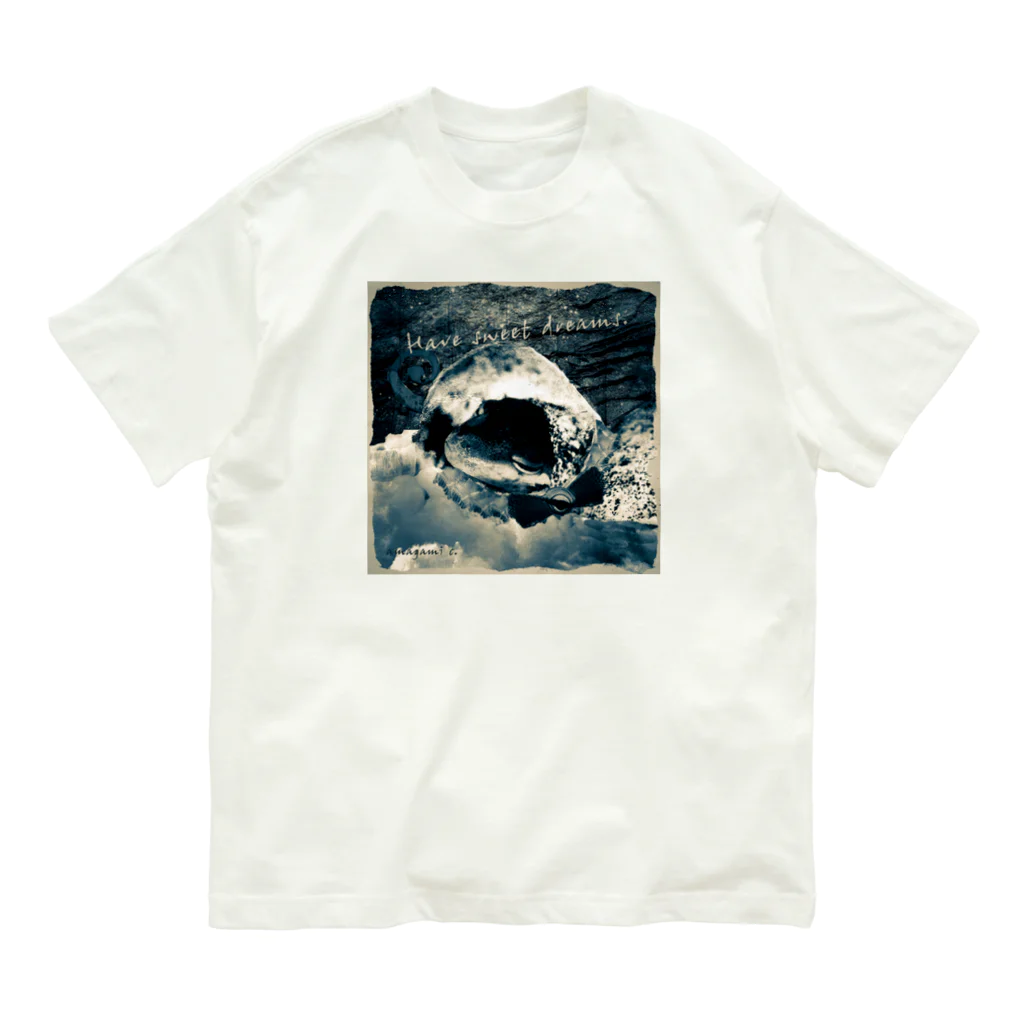 Laugh Rain Laboの夢路 mono ver. Organic Cotton T-Shirt