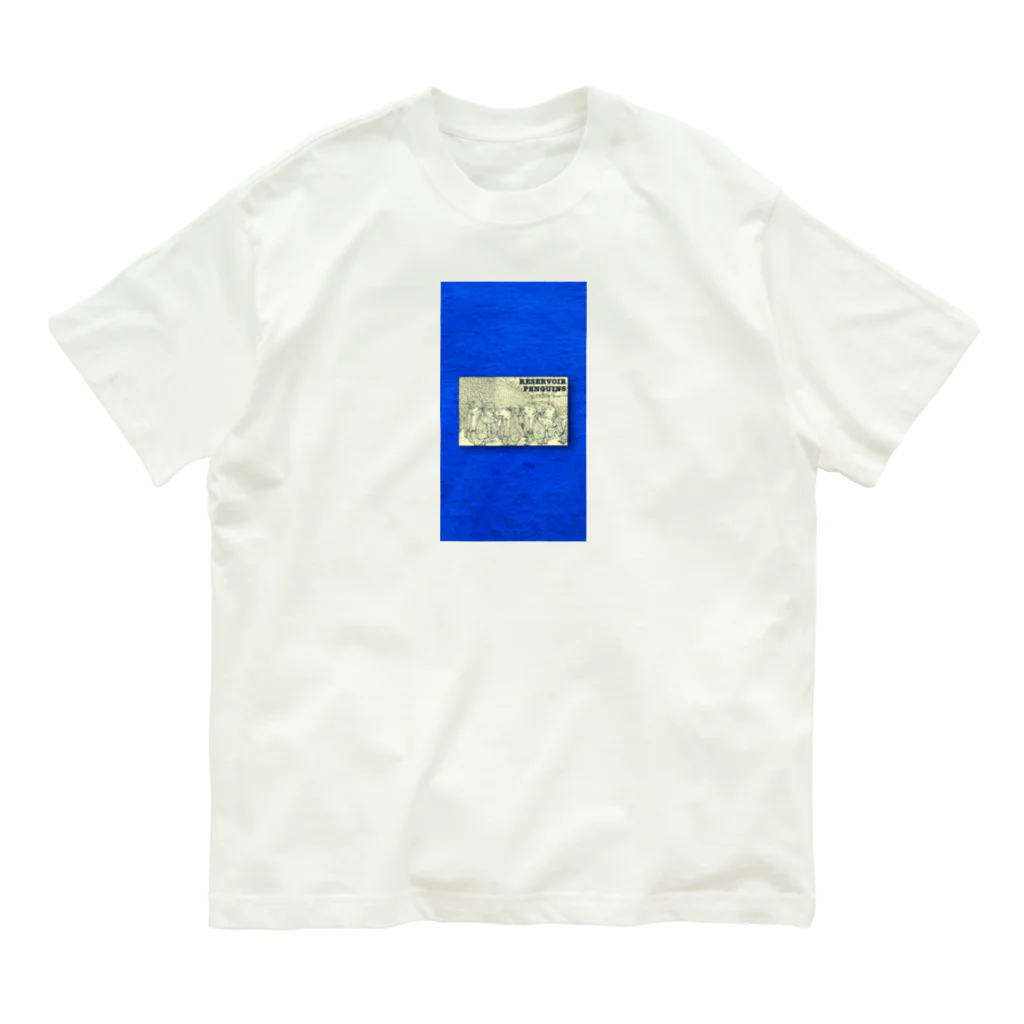 animal おのみちのBLUE RESERVOIR PENGUINS  オーガニックコットンTシャツ