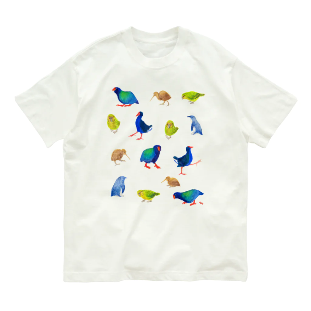 segasworksのニュージーランドのトリ Organic Cotton T-Shirt