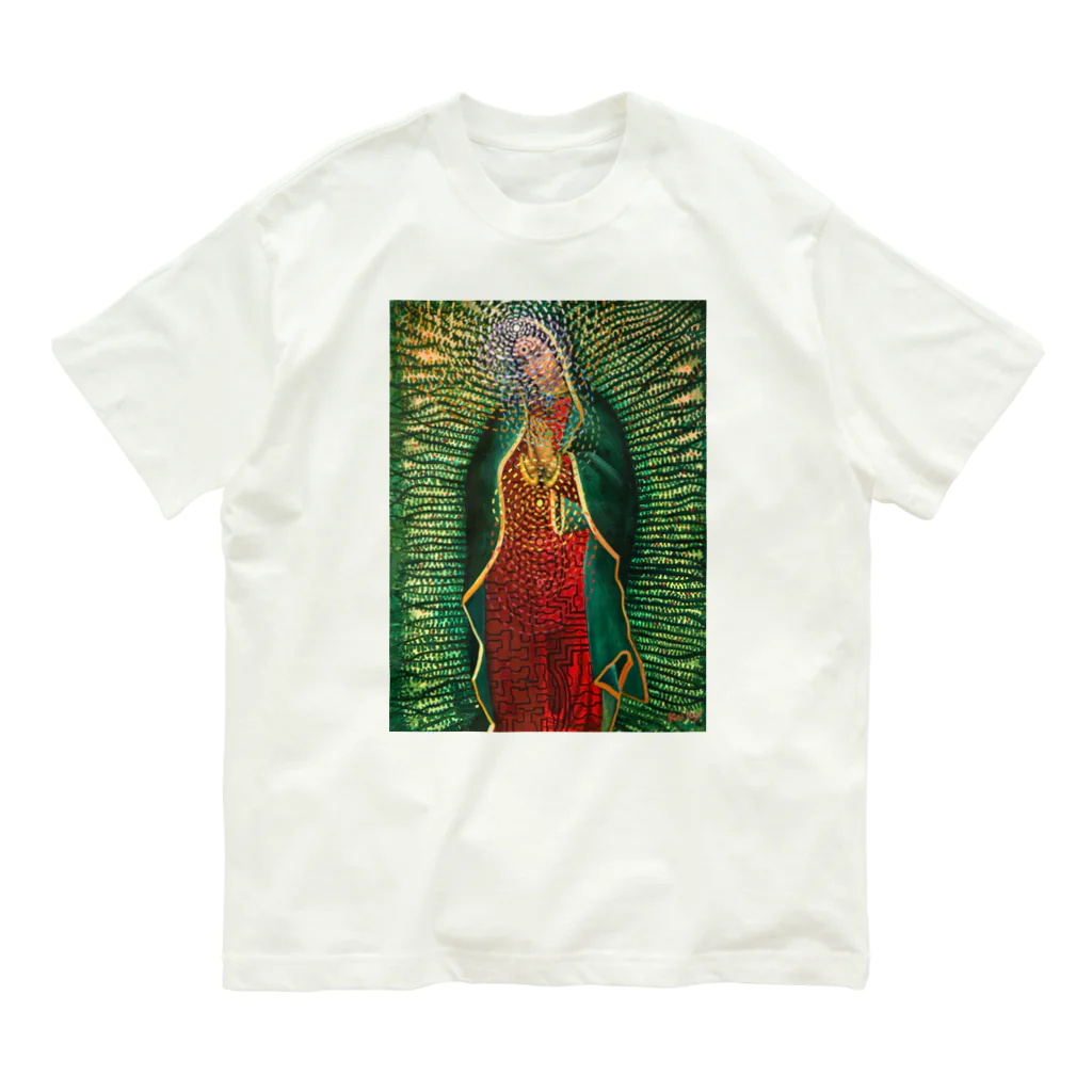 AKeikoのAyahuasca・ペルー聖母アマゾン Organic Cotton T-Shirt