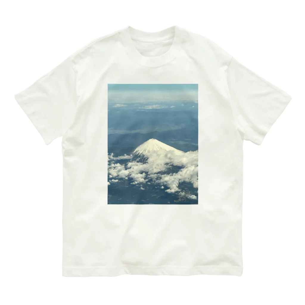 shachi3_dの雪化粧 オーガニックコットンTシャツ