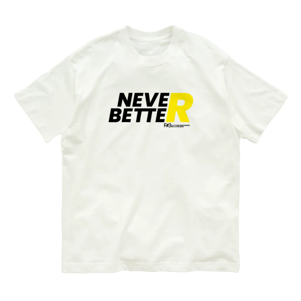 RGB &COのNEVER BETTER BK Organic Cotton T-Shirt