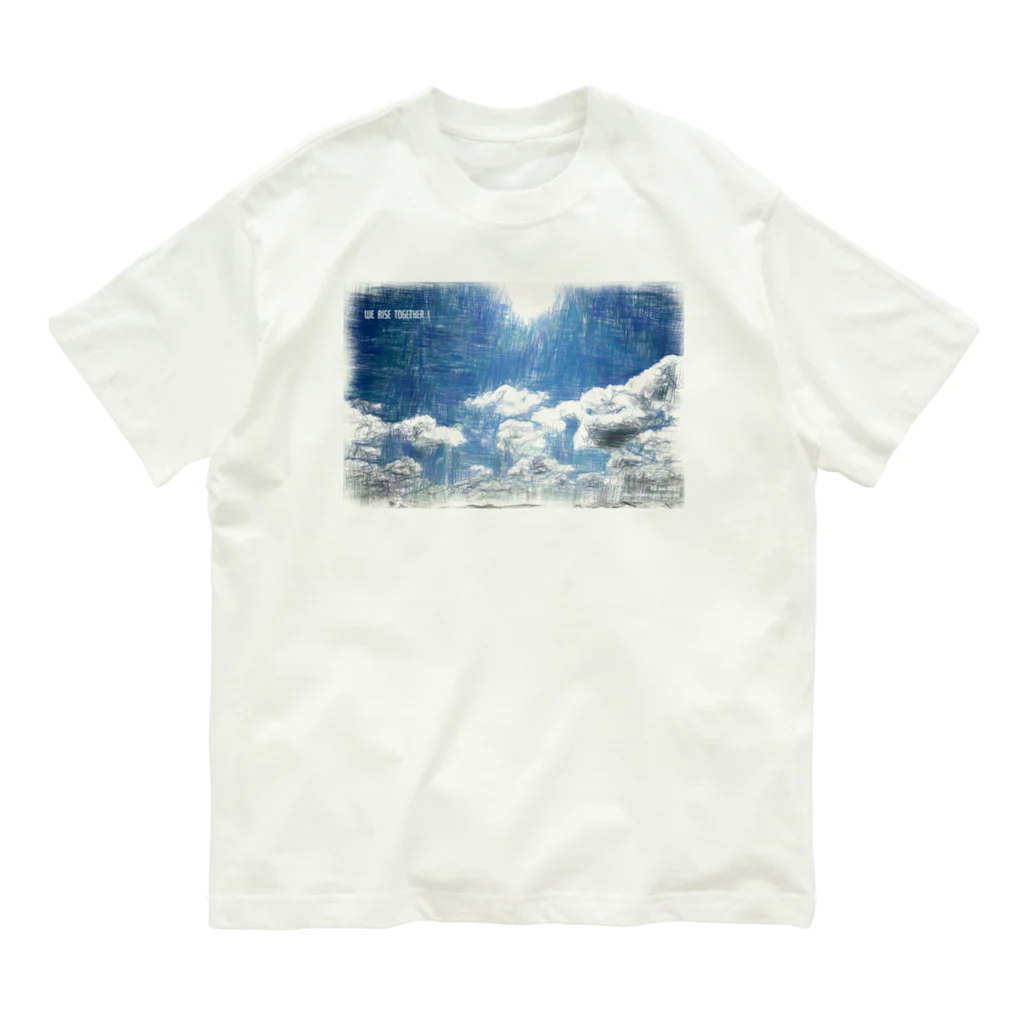 Shop GHPのWE RISE TOGETHER（その２） オーガニックコットンTシャツ