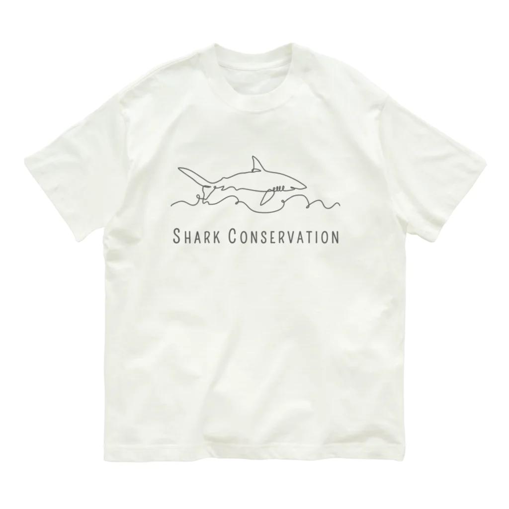 MUSEA（ミューゼア）のサメTシャツ（Shark conservation shirt） Organic Cotton T-Shirt