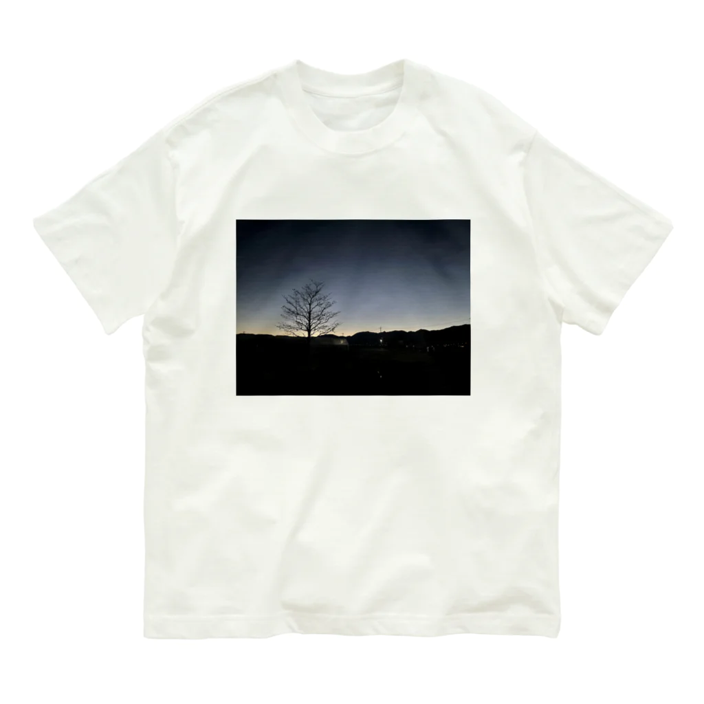 2929gawDesignShop358のEarly winter sunrise オーガニックコットンTシャツ