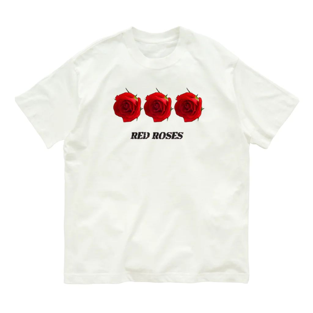 脂身通信Ｚの赤い薔薇_2111 Organic Cotton T-Shirt