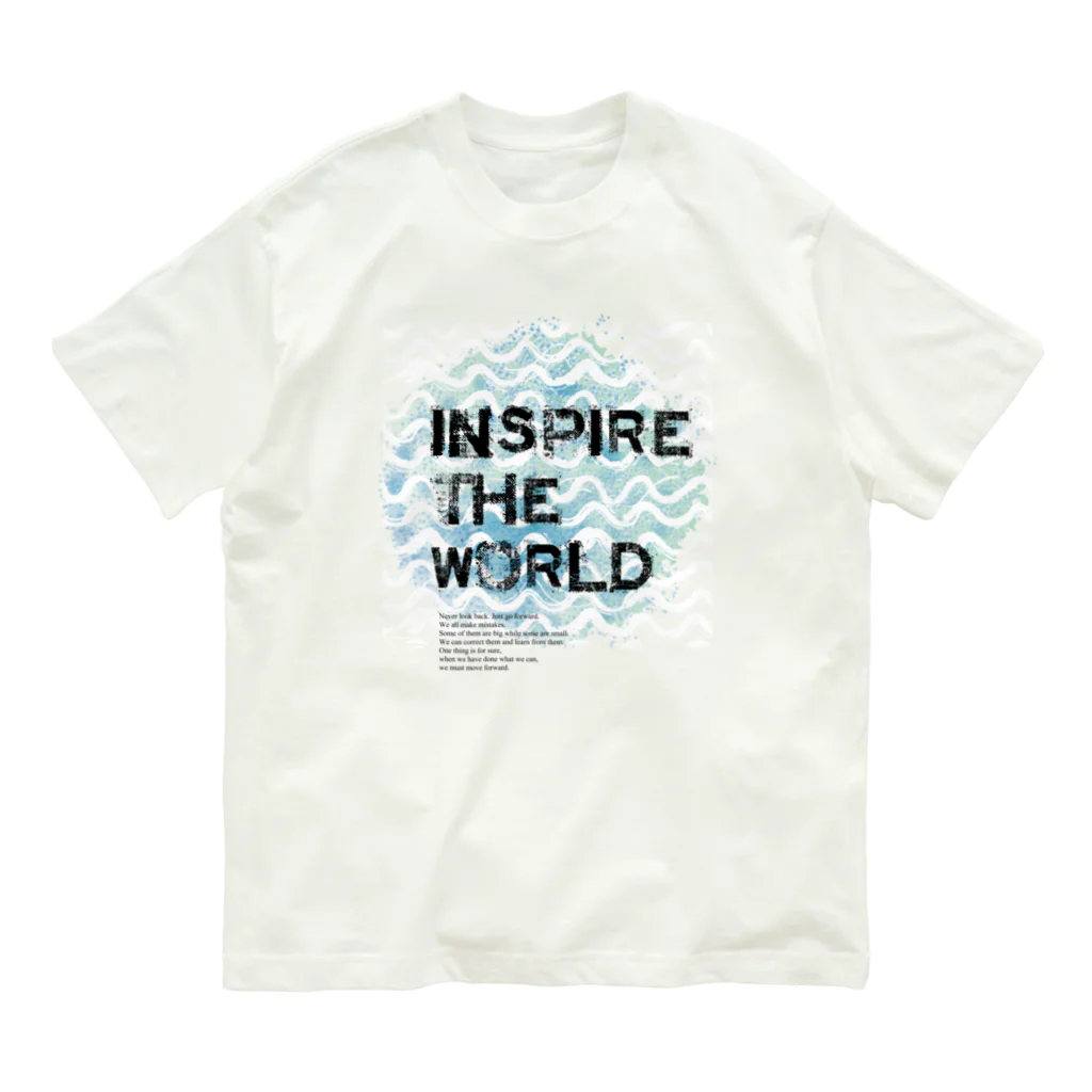 Been KamakuraのINSPIRE THE WORLD オーガニックコットンTシャツ