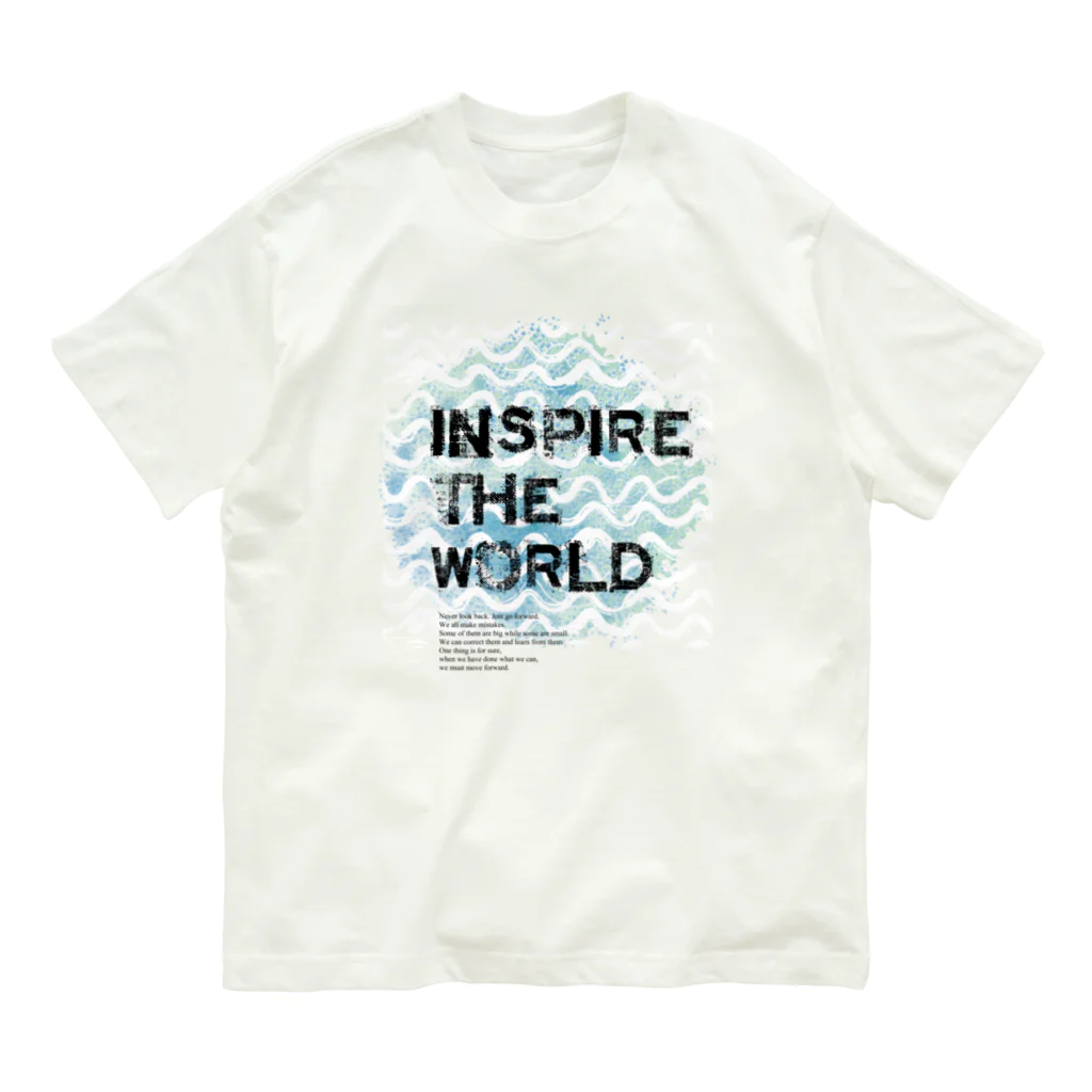 Been KamakuraのINSPIRE THE WORLD Organic Cotton T-Shirt