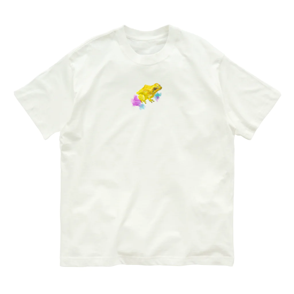 made blueのモウドクフキヤガエル Organic Cotton T-Shirt