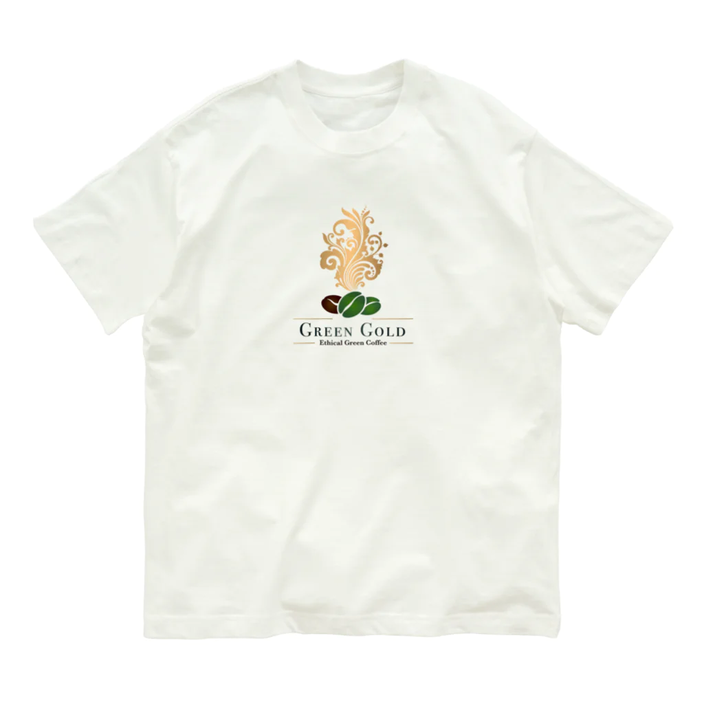 グリーンコーヒー『GREEN GOLD』のグリーンゴールド オーガニックコットンTシャツ