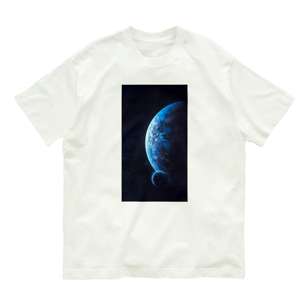 モモンガとハムちゃんのギャラクシー　series Organic Cotton T-Shirt