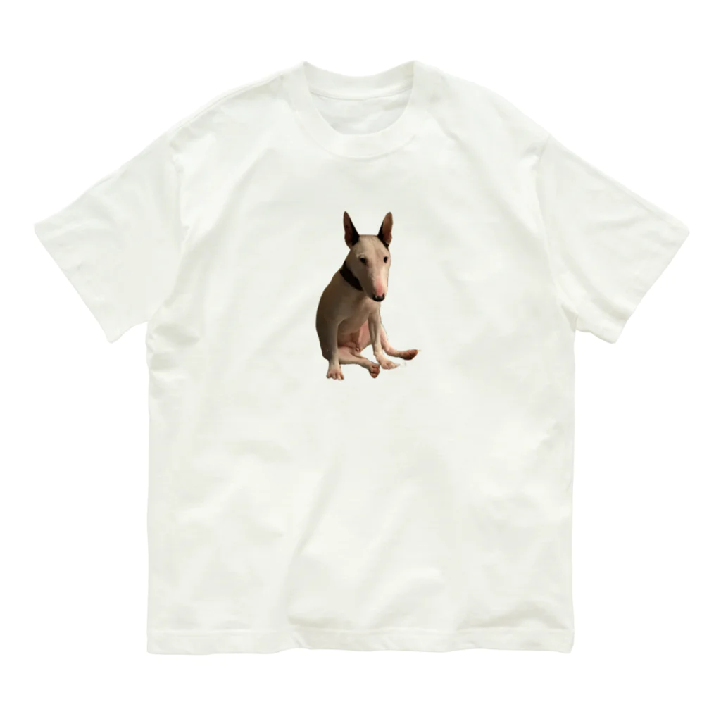 LizqのSad dog オーガニックコットンTシャツ