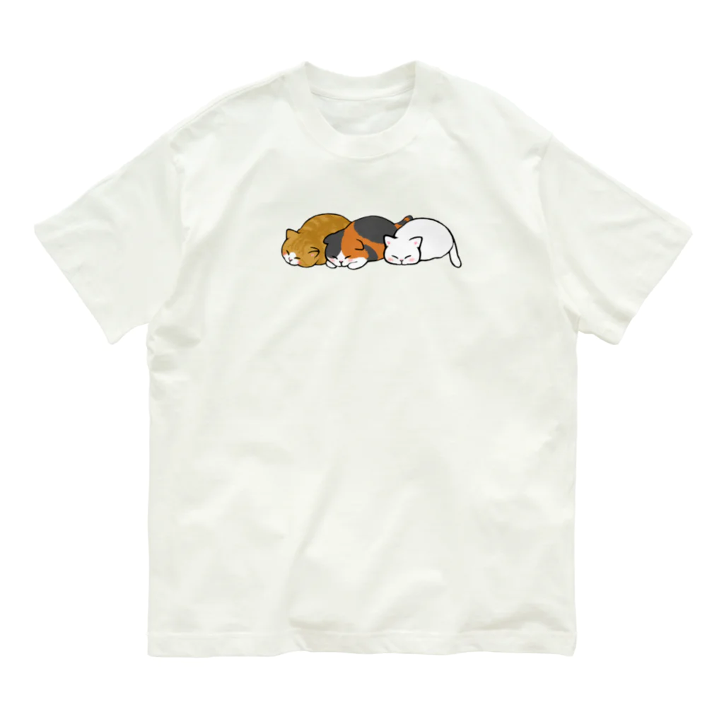 ふわにゃんshopのツチノコ☆キャッツ オーガニックコットンTシャツ