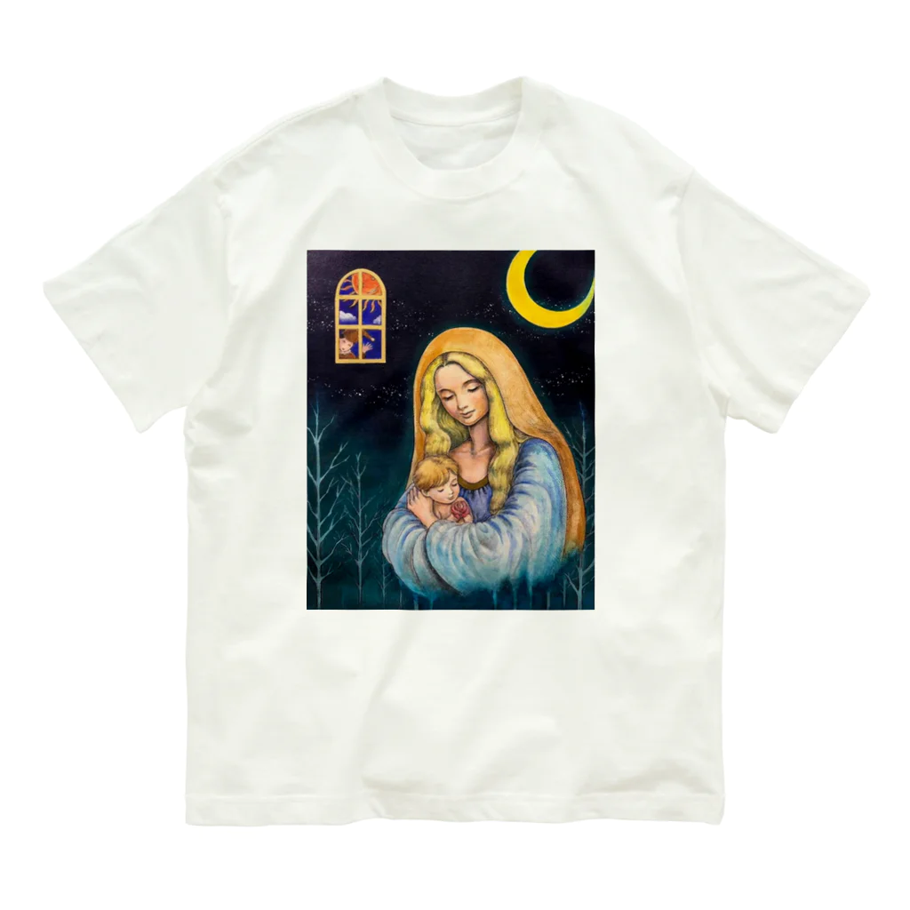 keikororin777のmadonna&child オーガニックコットンTシャツ