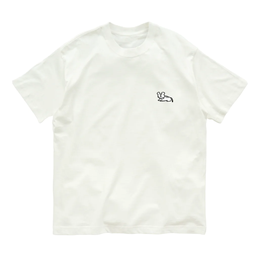 kozukuzukzのとら（ひかえめ） Organic Cotton T-Shirt