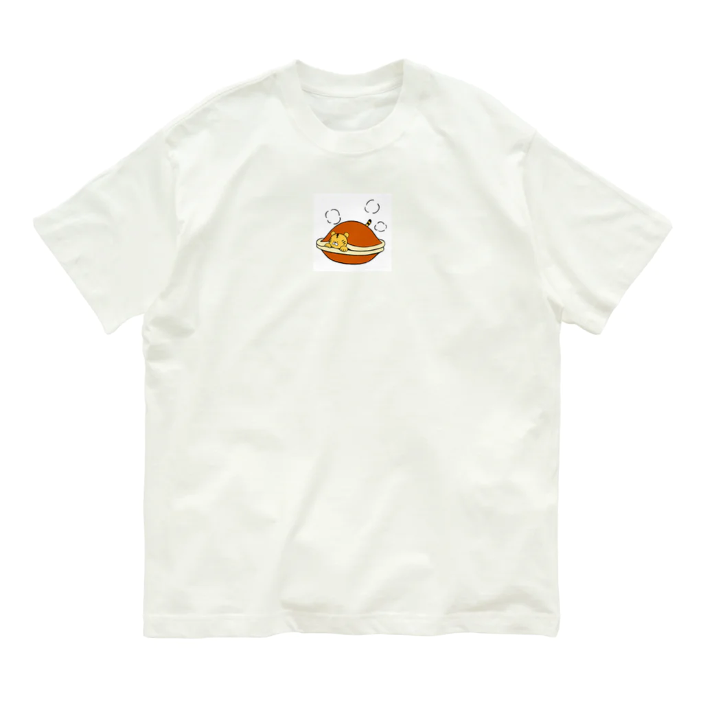 ぐっず@ぱふぉーまーまめのとら焼き Organic Cotton T-Shirt