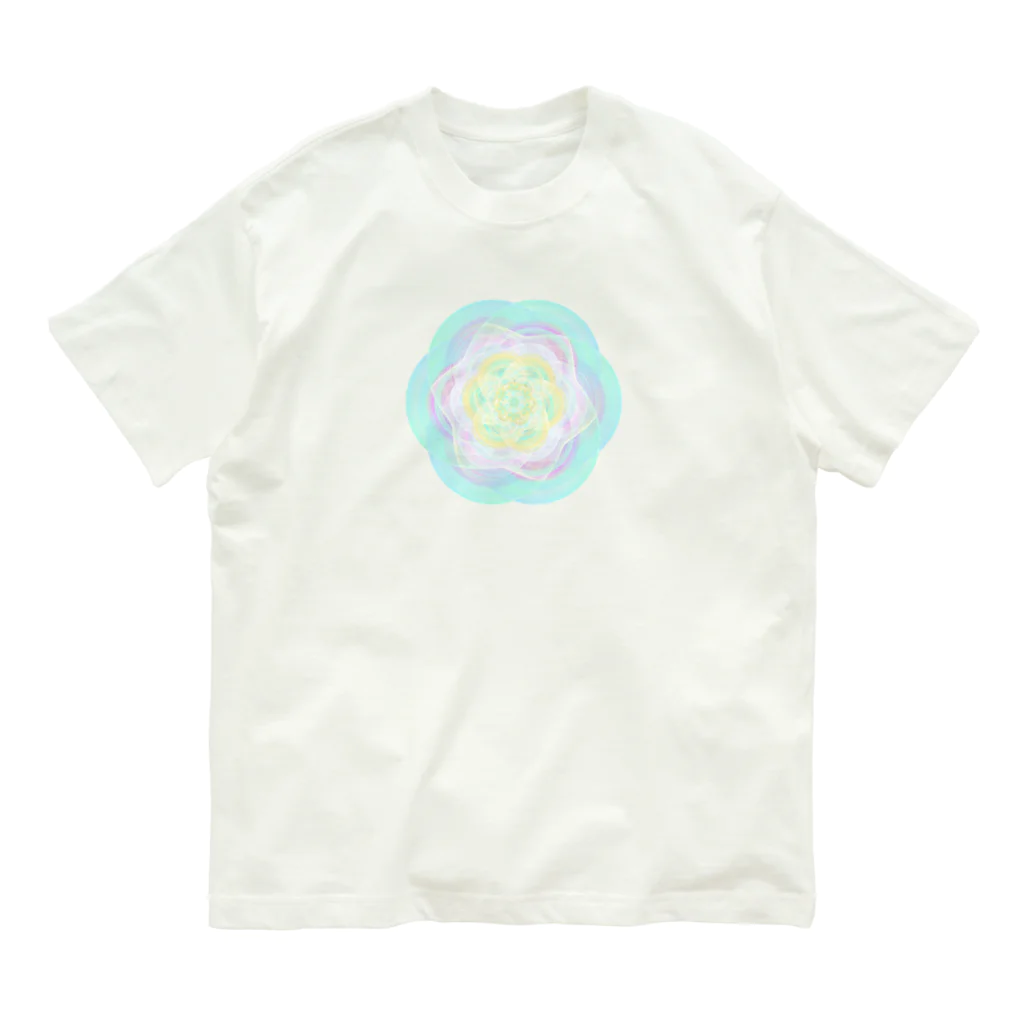 White Rainbowのしあわせ　HAPPINESS Organic Cotton T-Shirt