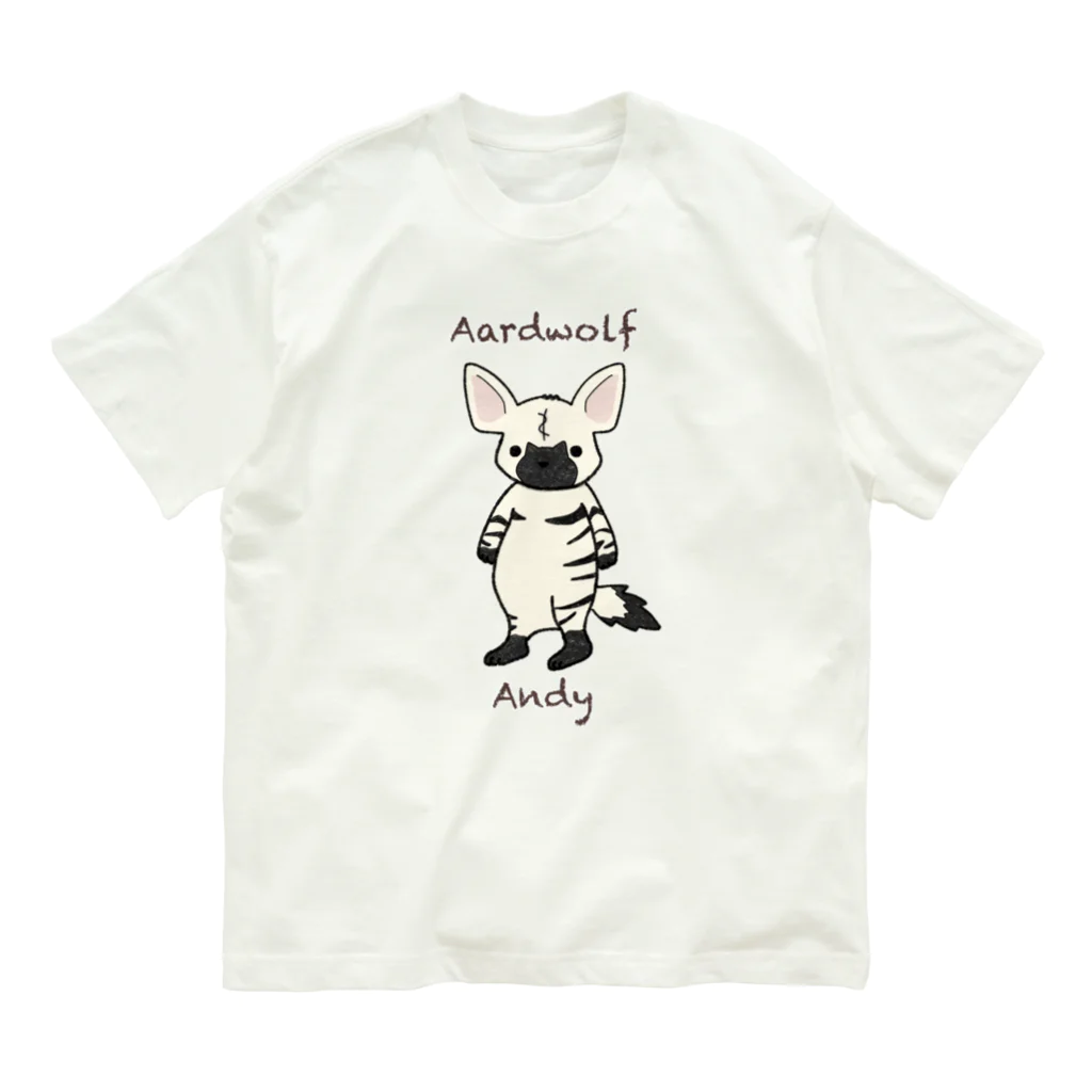 有限会社サイエンスファクトリーのアードウルフのアンディ Organic Cotton T-Shirt