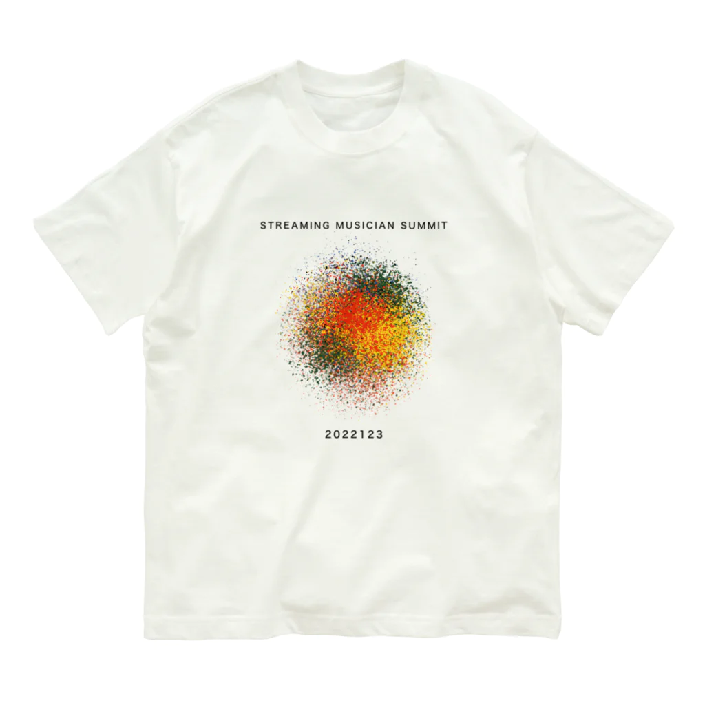 STREAMING MUSICIAN SUMMITのSMS momentrecord 20220123RECＢ オーガニックコットンTシャツ