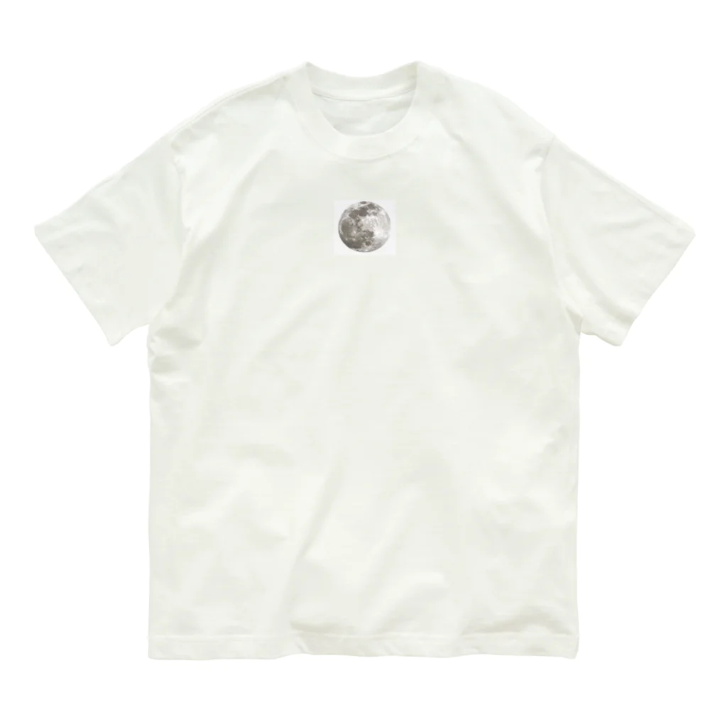 ♪mamashiro♪のリョクくん、月撮影 Organic Cotton T-Shirt