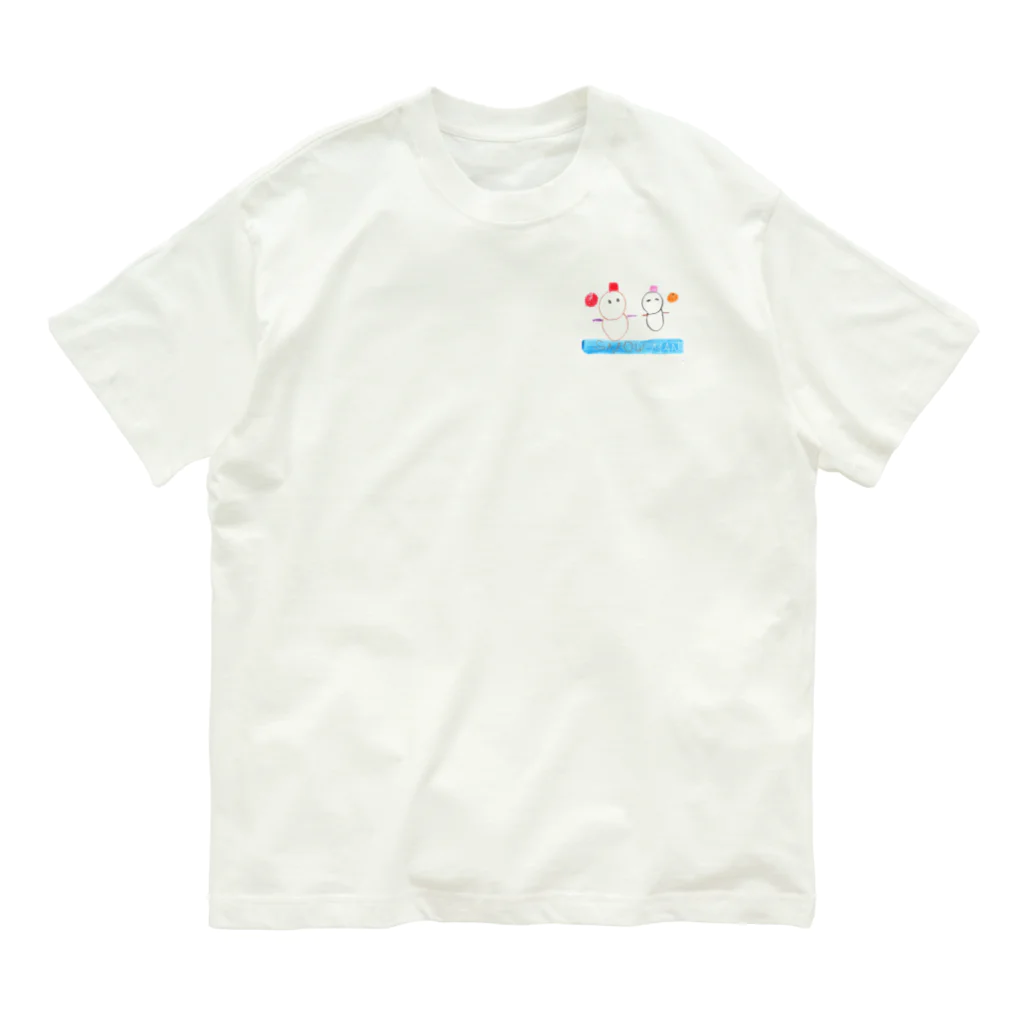 第2喜楽家のSNOW MAN オーガニックコットンTシャツ