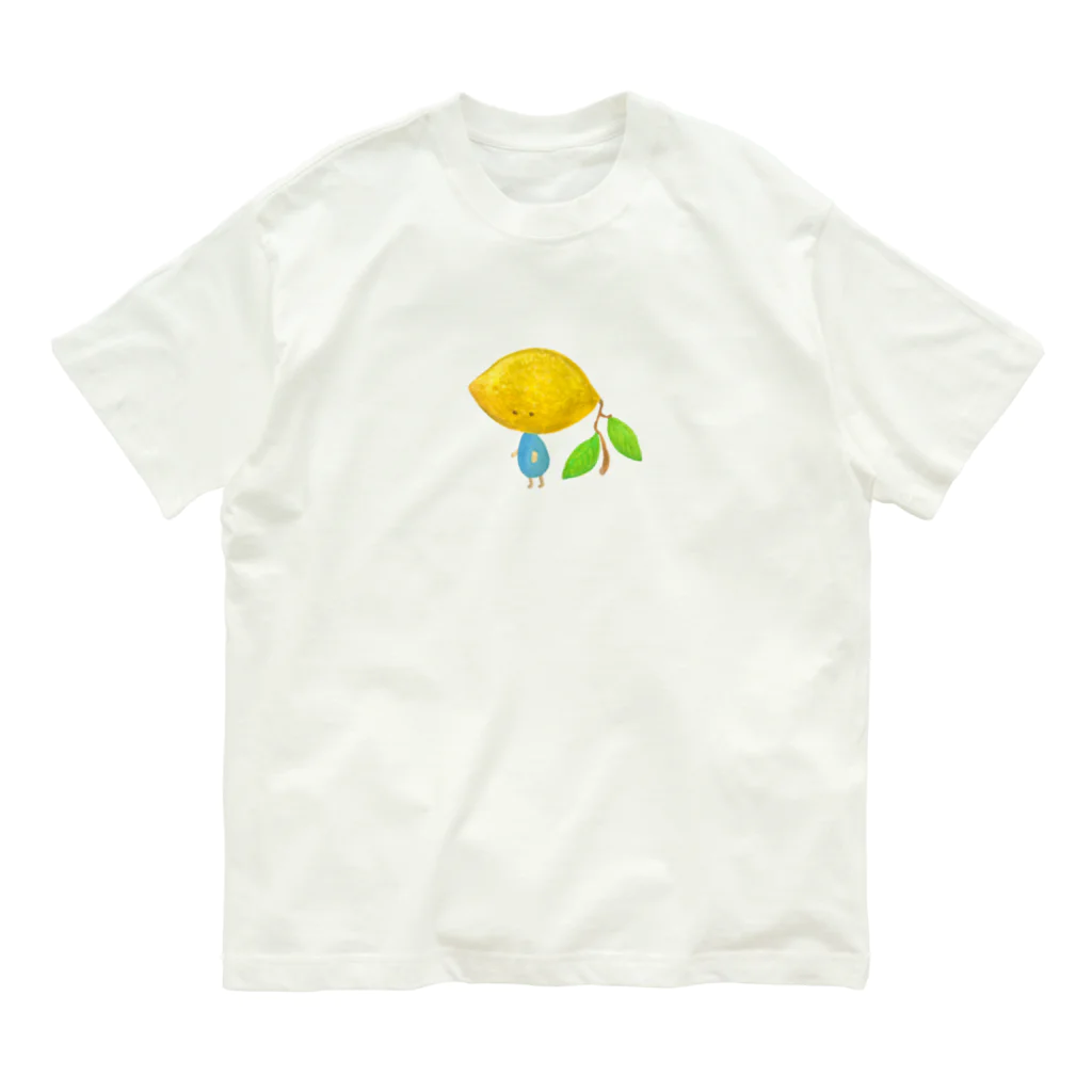 深呼吸のふぅのレモンちゃん Organic Cotton T-Shirt