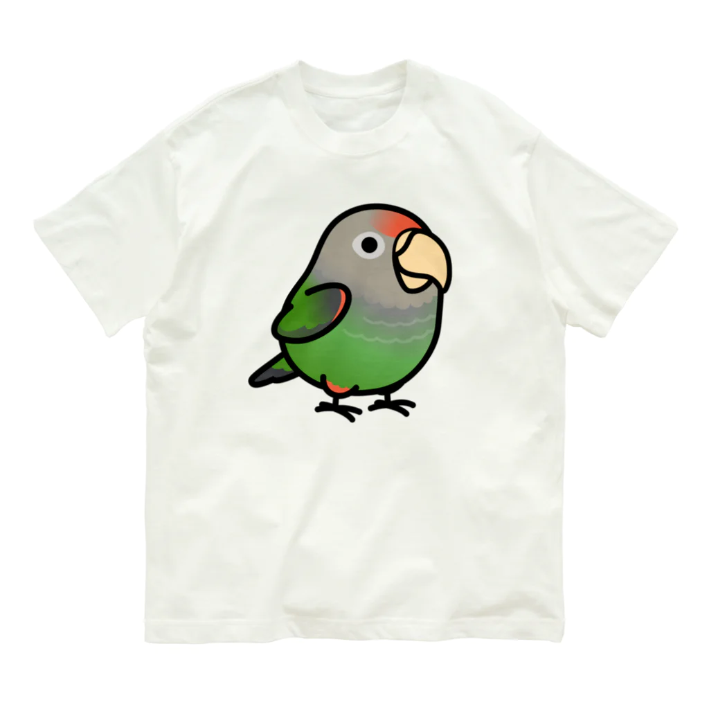 Cody the LovebirdのChubby Bird ハネナガインコ オーガニックコットンTシャツ