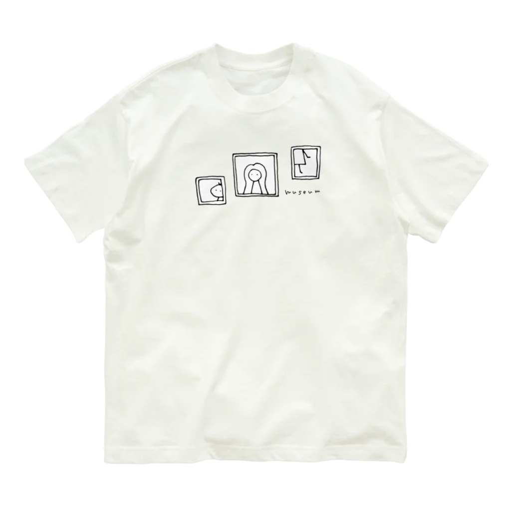 rurugirlのミュージアム Organic Cotton T-Shirt