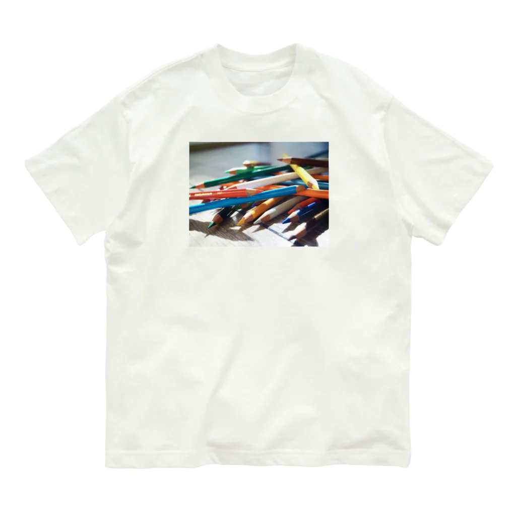 aoiroの色鉛筆 Organic Cotton T-Shirt