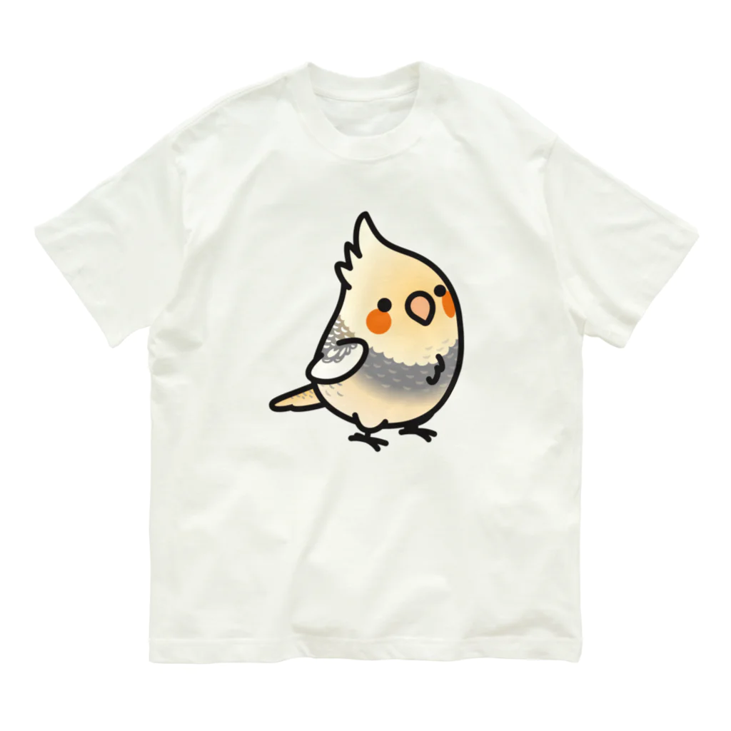 Cody the LovebirdのChubby Bird　オカメインコ オーガニックコットンTシャツ